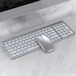 109 Three-mode Wireless Bluetooth Keyboard Mouse Set, Three-mode Keyboard Mouse Set