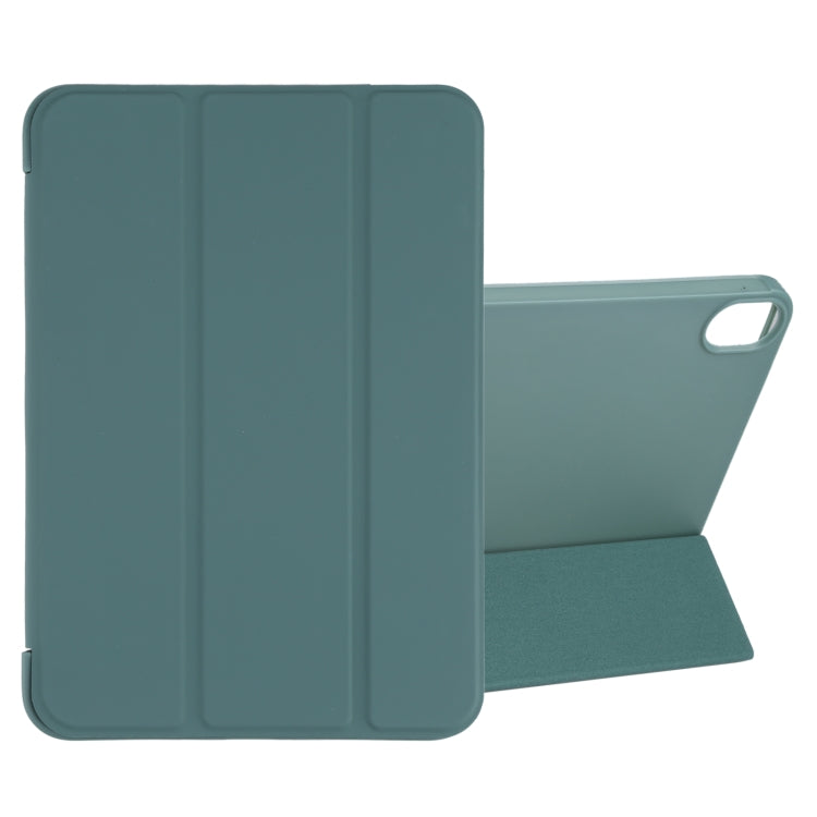 GEBEI Shockproof Horizontal Flip Tablet Leather Case with Three-folding Holder, For iPad mini 2024 / mini 6