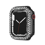 غطاء حماية ماسي بطبقة كهربائية من PC صفين لسلسلة Apple Watch، لسلسلة Apple Watch 9 / 8 / 7 مقاس 41مم، لسلسلة Apple Watch 9 / 8 / 7 مقاس 45مم
