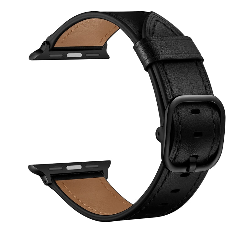 سوار ساعة بديل من الجلد لسلسلة Apple Watch، 7 مقاس 41 مم / 6 وSE و5 و4 مقاس 40 مم / 3 و2 و1 مقاس 38 مم، 7 مقاس 45 مم / 6 وSE و5 و4 مقاس 44 مم / 3 و2 و1 مقاس 42 مم