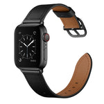 سوار ساعة بديل من الجلد لسلسلة Apple Watch، 7 مقاس 41 مم / 6 وSE و5 و4 مقاس 40 مم / 3 و2 و1 مقاس 38 مم، 7 مقاس 45 مم / 6 وSE و5 و4 مقاس 44 مم / 3 و2 و1 مقاس 42 مم