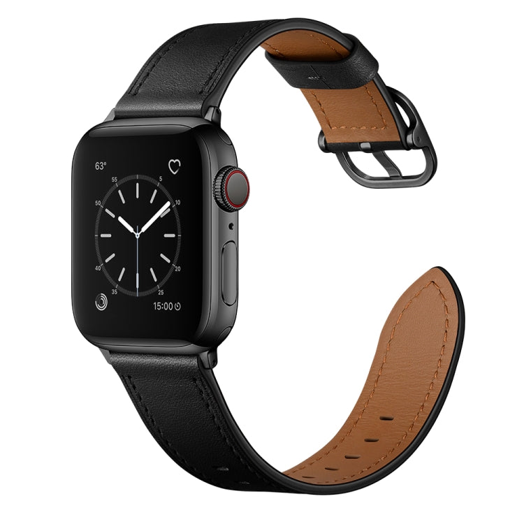 سوار ساعة بديل من الجلد لسلسلة Apple Watch، 7 مقاس 41 مم / 6 وSE و5 و4 مقاس 40 مم / 3 و2 و1 مقاس 38 مم، 7 مقاس 45 مم / 6 وSE و5 و4 مقاس 44 مم / 3 و2 و1 مقاس 42 مم