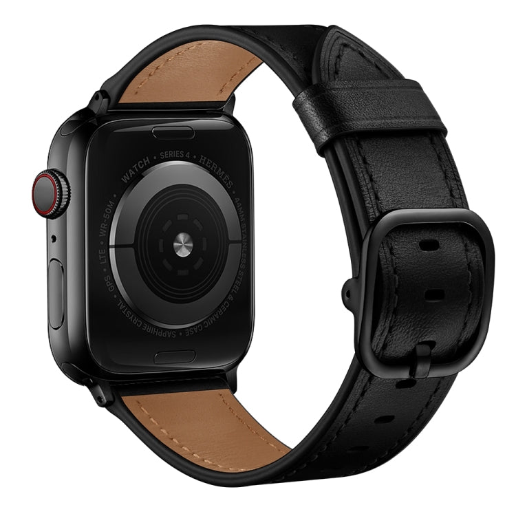 سوار ساعة بديل من الجلد لسلسلة Apple Watch، 7 مقاس 41 مم / 6 وSE و5 و4 مقاس 40 مم / 3 و2 و1 مقاس 38 مم، 7 مقاس 45 مم / 6 وSE و5 و4 مقاس 44 مم / 3 و2 و1 مقاس 42 مم