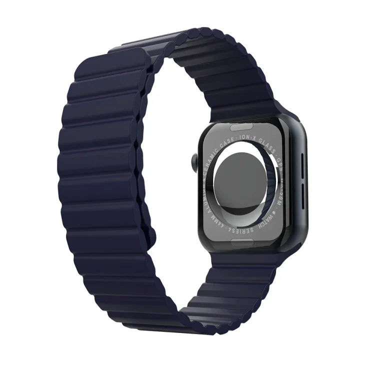 سوار ساعة بديل متكامل من السيليكون لسلسلة Apple Watch، 7 مقاس 41مم / 6&SE&5&4 مقاس 40مم / 3&2&1 مقاس 38مم، 7 مقاس 45مم / 6&SE&5&4 مقاس 44مم / 3&2&1 مقاس 42مم