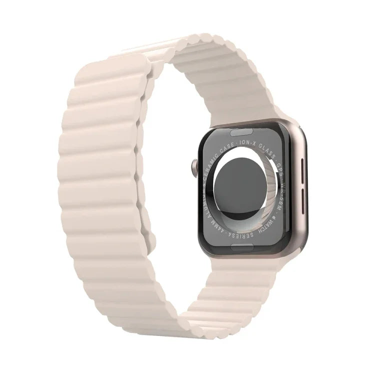 سوار ساعة بديل متكامل من السيليكون لسلسلة Apple Watch، 7 مقاس 41مم / 6&SE&5&4 مقاس 40مم / 3&2&1 مقاس 38مم، 7 مقاس 45مم / 6&SE&5&4 مقاس 44مم / 3&2&1 مقاس 42مم