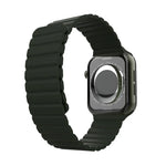 سوار ساعة بديل متكامل من السيليكون لسلسلة Apple Watch، 7 مقاس 41مم / 6&SE&5&4 مقاس 40مم / 3&2&1 مقاس 38مم، 7 مقاس 45مم / 6&SE&5&4 مقاس 44مم / 3&2&1 مقاس 42مم