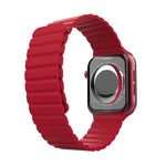 سوار ساعة بديل متكامل من السيليكون لسلسلة Apple Watch، 7 مقاس 41مم / 6&SE&5&4 مقاس 40مم / 3&2&1 مقاس 38مم، 7 مقاس 45مم / 6&SE&5&4 مقاس 44مم / 3&2&1 مقاس 42مم