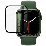 فيلم حماية شاشة عالي الدقة من Plexiglass من IMAK لسلسلة Apple Watch 9 / 8 / 7 مقاس 41مم، لسلسلة Apple Watch 7 مقاس 41مم، لسلسلة Apple Watch 7 مقاس 45مم