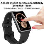 فيلم حماية شاشة عالي الدقة من Plexiglass من IMAK لسلسلة Apple Watch 9 / 8 / 7 مقاس 41مم، لسلسلة Apple Watch 7 مقاس 41مم، لسلسلة Apple Watch 7 مقاس 45مم