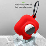 غطاء حماية سيليكون مقاوم للصدمات بتغطية كاملة 2 في 1 لـ AirPods 3 / AirTag الجيل الثاني / AirTag الجيل الأول، لـ AirPods 3 / AirTag