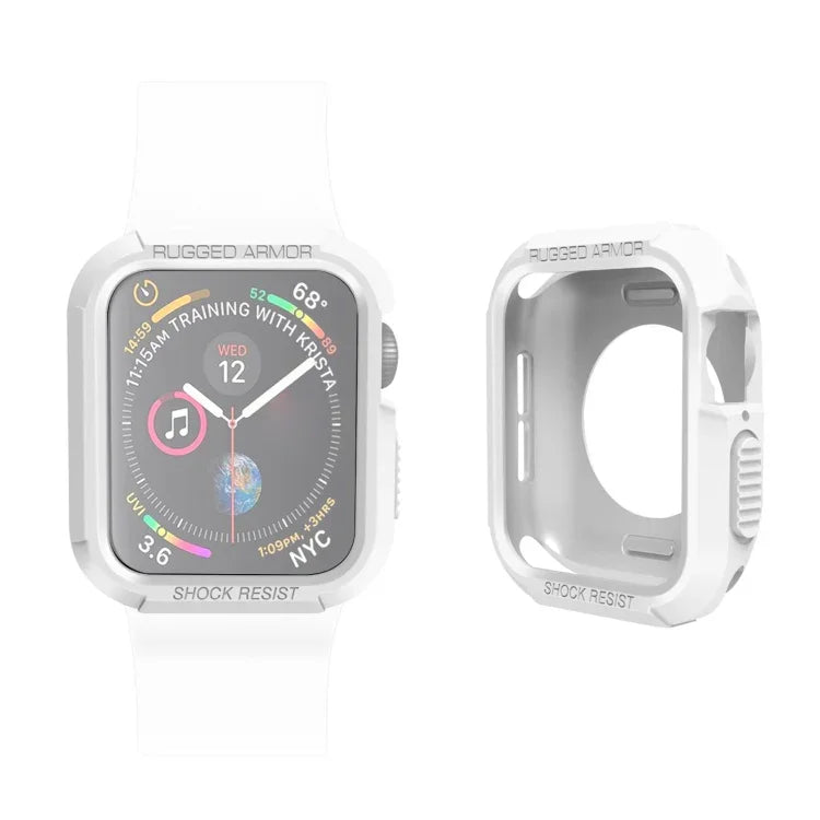 Silicone Shockproof Watch Protective Case, For Apple Watch Series 9 / 8 / 7 41mm, For Apple Watch Series 9 / 8 / 7 45mm