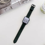 سوار ساعة بديل بنسيج حصان مجنون مطفي لسلسلة Apple Watch، 7 مقاس 45 مم / 6&SE&5&4 مقاس 44 مم / 3&2&1 مقاس 42 مم، 7 مقاس 41 مم / 6&SE&5&4 مقاس 40 مم / 3&2&1 مقاس 38 مم
