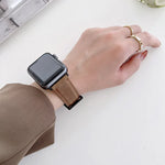 سوار ساعة بديل بنسيج حصان مجنون مطفي لسلسلة Apple Watch، 7 مقاس 45 مم / 6&SE&5&4 مقاس 44 مم / 3&2&1 مقاس 42 مم، 7 مقاس 41 مم / 6&SE&5&4 مقاس 40 مم / 3&2&1 مقاس 38 مم