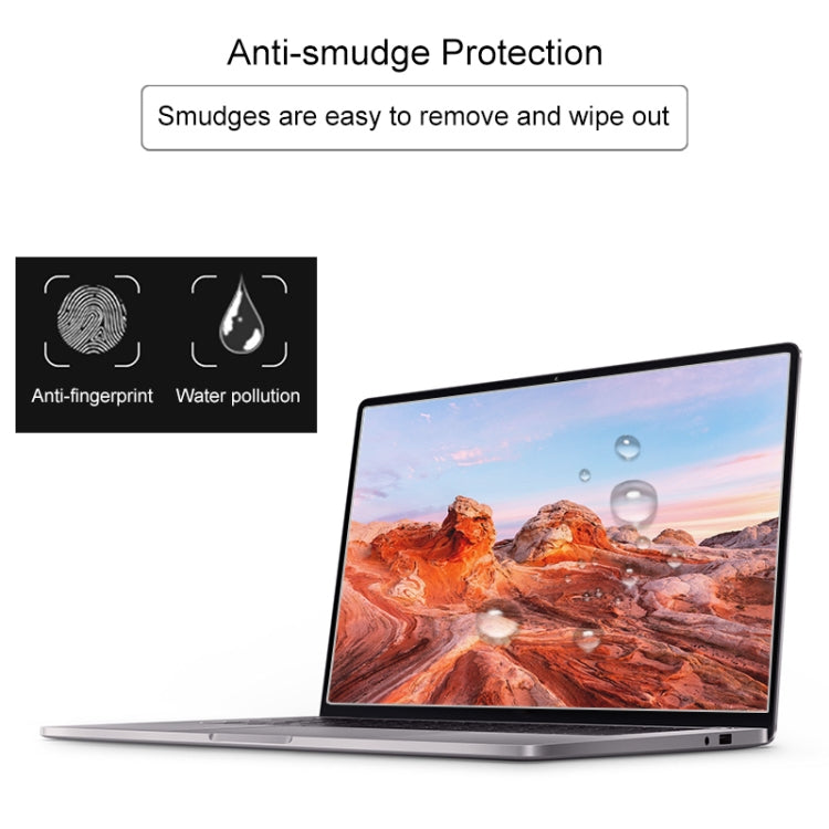 فيلم حماية شاشة لابتوب من الزجاج المقسى عالي الدقة، لأجهزة Xiaomi Redmi Book Pro 15 مقاس 15.6 بوصة، Huawei MateBook B3-510 15.6 بوصة، Huawei MateBook D 15 2020 15.6 بوصة، Huawei MateBook D 15 2021 15.6 بوصة، MECHREVO CODE 01 15.6 بوصة