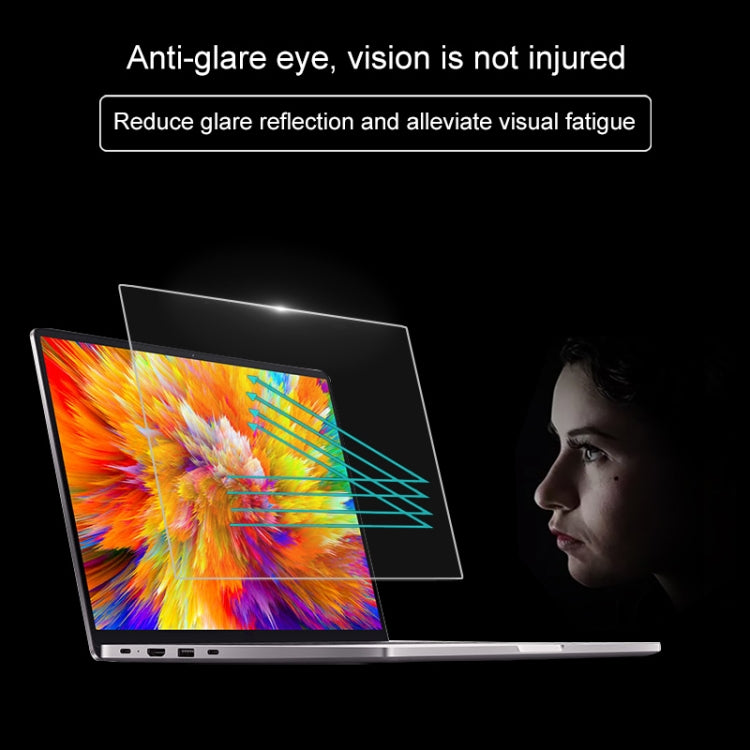 فيلم حماية شاشة لابتوب من الزجاج المقسى عالي الدقة، لأجهزة Xiaomi Redmi Book Pro 15 مقاس 15.6 بوصة، Huawei MateBook B3-510 15.6 بوصة، Huawei MateBook D 15 2020 15.6 بوصة، Huawei MateBook D 15 2021 15.6 بوصة، MECHREVO CODE 01 15.6 بوصة