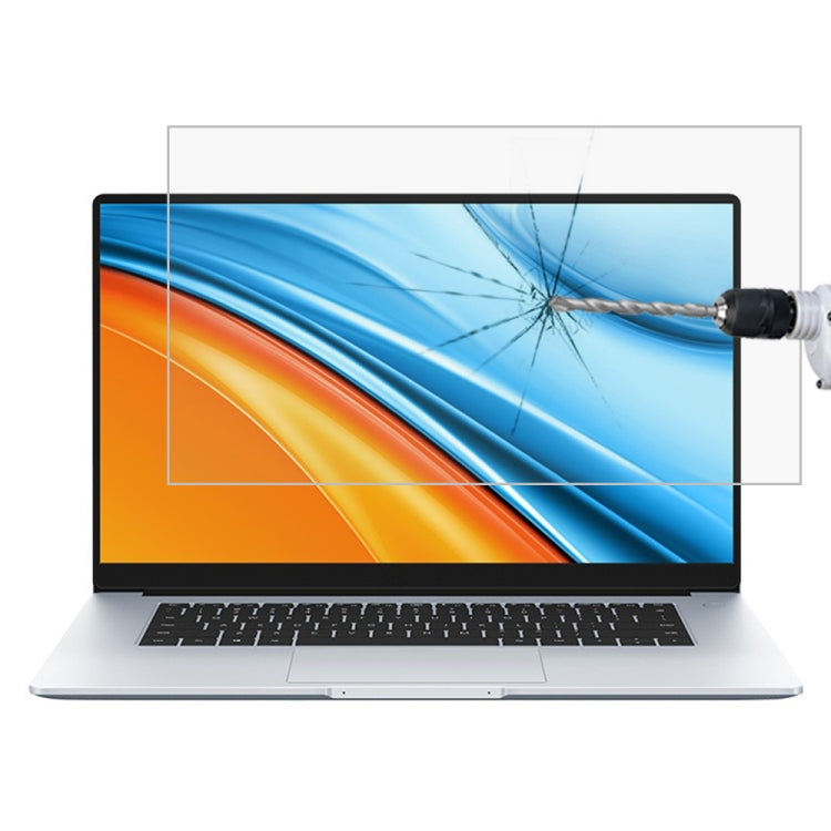فيلم حماية شاشة لابتوب من الزجاج المقسى عالي الدقة، لأجهزة Xiaomi Redmi Book Pro 15 مقاس 15.6 بوصة، Huawei MateBook B3-510 15.6 بوصة، Huawei MateBook D 15 2020 15.6 بوصة، Huawei MateBook D 15 2021 15.6 بوصة، MECHREVO CODE 01 15.6 بوصة