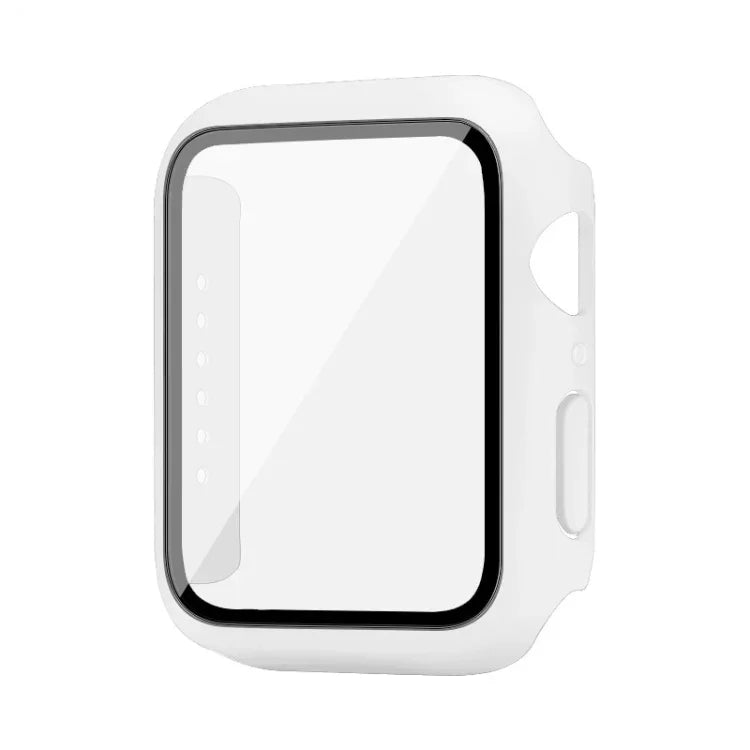غطاء حماية IMAK من PC مقاوم للصدمات مع فيلم زجاجي مقسى، لسلسلة Apple Watch 6 & SE & 5 & 4 مقاس 44 مم، لسلسلة Apple Watch 3 & 2 & 1 مقاس 42 مم، لسلسلة Apple Watch 6 & SE & 5 & 4 مقاس 40 مم، لسلسلة Apple Watch 3 & 2 & 1 مقاس 38 مم