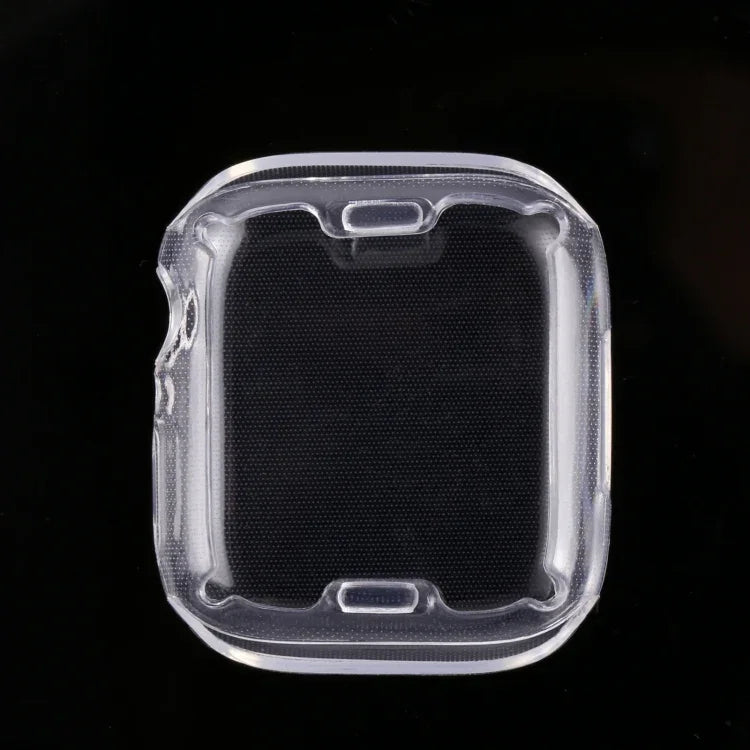 غطاء حماية شامل من TPU مقاوم للصدمات، لسلسلة Apple Watch 9 / 8 / 7 مقاس 41 مم، لسلسلة Apple Watch 9 / 8 / 7 مقاس 45 مم