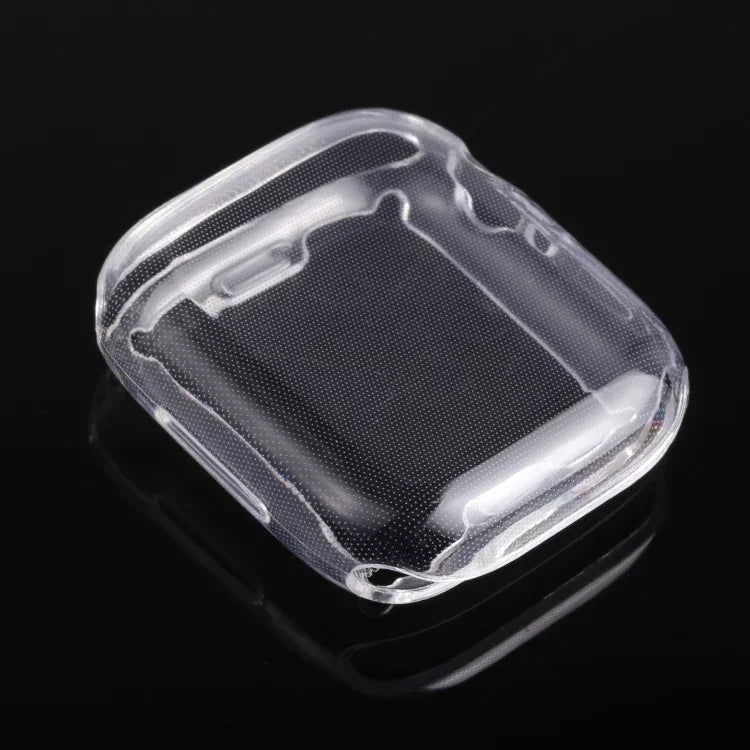 غطاء حماية شامل من TPU مقاوم للصدمات، لسلسلة Apple Watch 9 / 8 / 7 مقاس 41 مم، لسلسلة Apple Watch 9 / 8 / 7 مقاس 45 مم