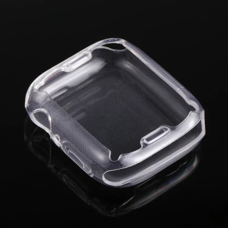 غطاء حماية شامل من TPU مقاوم للصدمات، لسلسلة Apple Watch 9 / 8 / 7 مقاس 41 مم، لسلسلة Apple Watch 9 / 8 / 7 مقاس 45 مم