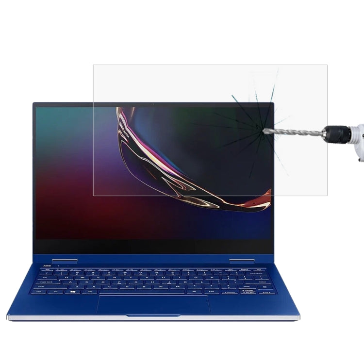 فيلم حماية شاشة لابتوب من الزجاج المقسى عالي الدقة، Asus ARTONE مقاس 13.3 بوصة، Samsung Galaxy Book Flex مقاس 13.3 بوصة، Samsung Galaxy Book Ion مقاس 13.3 بوصة، Samsung Galaxy Book S مقاس 13.3 بوصة، Samsung Galaxy Chromebook مقاس 13.3 بوصة