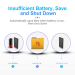 مسجل صوت ذكي عالي الدقة مع تقليل الضوضاء وتحكم صوتي Q1، 8GB، 16GB، 32GB