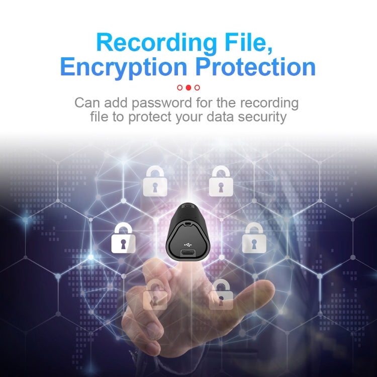 مسجل صوت ذكي عالي الدقة مع تقليل الضوضاء وتحكم صوتي عن بعد Q51، 4GB، 8GB، 16GB