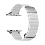 سوار ساعة من الجلد المغناطيسي لسلسلة Apple Watch، 7 بقياس 41مم / 6&SE&5&4 بقياس 40مم / 3&2&1 بقياس 38مم، 7 بقياس 45مم / 6&SE&5&4 بقياس 44مم / 3&2&1 بقياس 42مم