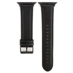 سوار ساعة من جلد طبيعي بنقشة حصان مجنون مشمع، لسلسلة Apple Watch، لسلسلة Apple Watch 5