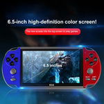 جهاز ألعاب محمول كلاسيكي بشاشة 6.5 بوصة X16 بذاكرة 8 جيجابايت، X16 8GB 6.5 inch