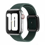 سوار ساعة سيليكون بإبزيم أسود لسلسلة Apple Watch، 7 بقياس 45مم / 6&SE&5&4 بقياس 44مم / 3&2&1 بقياس 42مم
