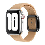 سوار ساعة سيليكون بإبزيم أسود لسلسلة Apple Watch، 7 بقياس 45مم / 6&SE&5&4 بقياس 44مم / 3&2&1 بقياس 42مم