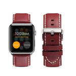 سوار ساعة من الجلد الطبيعي الصديق للبيئة، لسلسلة Apple Watch، لسلسلة Apple Watch 5
