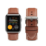 سوار ساعة من الجلد الطبيعي الصديق للبيئة، لسلسلة Apple Watch، لسلسلة Apple Watch 5