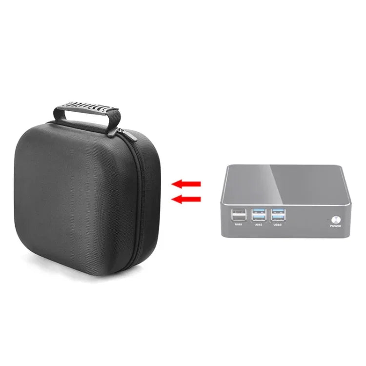 حقيبة تخزين واقية للكمبيوتر الصغير، لـ YINGCHI، لـ Intel NUC 7i7BNH/7i3BNK، لـ MSI Cubi N/2 N5000، لـ TIANHONG Q3-Ti7، لـ Topfeel T80M، لـ Lenovo ThinkCentre M710Q، لـ ASUS PN40، لـ HEDY ABOX N20، لـ HP 600G1 DM، لـ ASUS VivoMini UN62