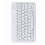 غطاء جلد لوحة مفاتيح بلوتوث مع حامل ثلاثي الطي من الخلف، لجهاز iPad 10.2 2020 و2019 / Pro 10.5 بوصة، لجهاز iPad 9.7 2018 و2017، لجهاز iPad Pro 11 بوصة 2021 و2020 و2018 / Air 2020 10.9