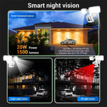 ESCAM QF612 3MP WiFi IP Camera & Floodlight, Support Night Vision / PIR Detection, QF612