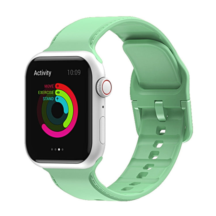 سوار ساعة سيليكون لسلسلة Apple Watch، 7 45مم / 6&SE&5&4 44مم / 3&2&1 42مم