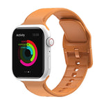 سوار ساعة سيليكون لسلسلة Apple Watch، 7 45مم / 6&SE&5&4 44مم / 3&2&1 42مم