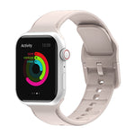 سوار ساعة سيليكون لسلسلة Apple Watch، 7 45مم / 6&SE&5&4 44مم / 3&2&1 42مم