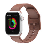 سوار ساعة سيليكون لسلسلة Apple Watch، 7 45مم / 6&SE&5&4 44مم / 3&2&1 42مم