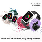 سوار ساعة سيليكون لسلسلة Apple Watch، 7 45مم / 6&SE&5&4 44مم / 3&2&1 42مم