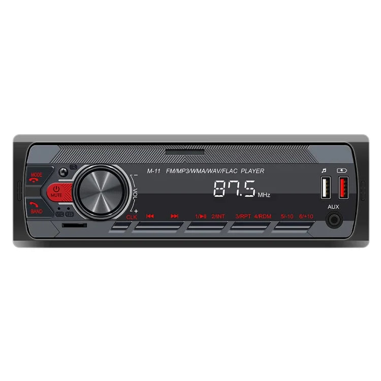 مشغل MP3 للسيارة M11 مع بلوتوث ودعم اتصال الهاتف المحمول / FM / بطاقة TF، M11
