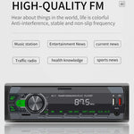 مشغل MP3 للسيارة M11 مع بلوتوث ودعم اتصال الهاتف المحمول / FM / بطاقة TF، M11