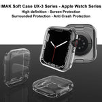 حافظة حماية TPU من imak لسلسلة Apple Watch 9 / 8 / 7 41mm، لسلسلة Apple Watch 9 / 8 / 7 41mm، لسلسلة Apple Watch 9 / 8 / 7 45mm