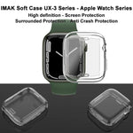حافظة حماية TPU من imak لسلسلة Apple Watch 9 / 8 / 7 41mm، لسلسلة Apple Watch 9 / 8 / 7 41mm، لسلسلة Apple Watch 9 / 8 / 7 45mm