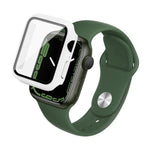 حافظة PC من imak مع فيلم زجاج مقسى، لسلسلة Apple Watch 9 / 8 / 7 41mm، لسلسلة Apple Watch 9 / 8 / 7 45mm