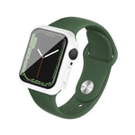 حافظة PC من imak مع فيلم زجاج مقسى، لسلسلة Apple Watch 9 / 8 / 7 41mm، لسلسلة Apple Watch 9 / 8 / 7 45mm