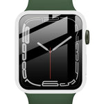 حافظة PC من imak مع فيلم زجاج مقسى، لسلسلة Apple Watch 9 / 8 / 7 41mm، لسلسلة Apple Watch 9 / 8 / 7 45mm