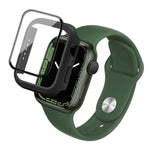 حافظة PC من imak مع فيلم زجاج مقسى، لسلسلة Apple Watch 9 / 8 / 7 41mm، لسلسلة Apple Watch 9 / 8 / 7 45mm
